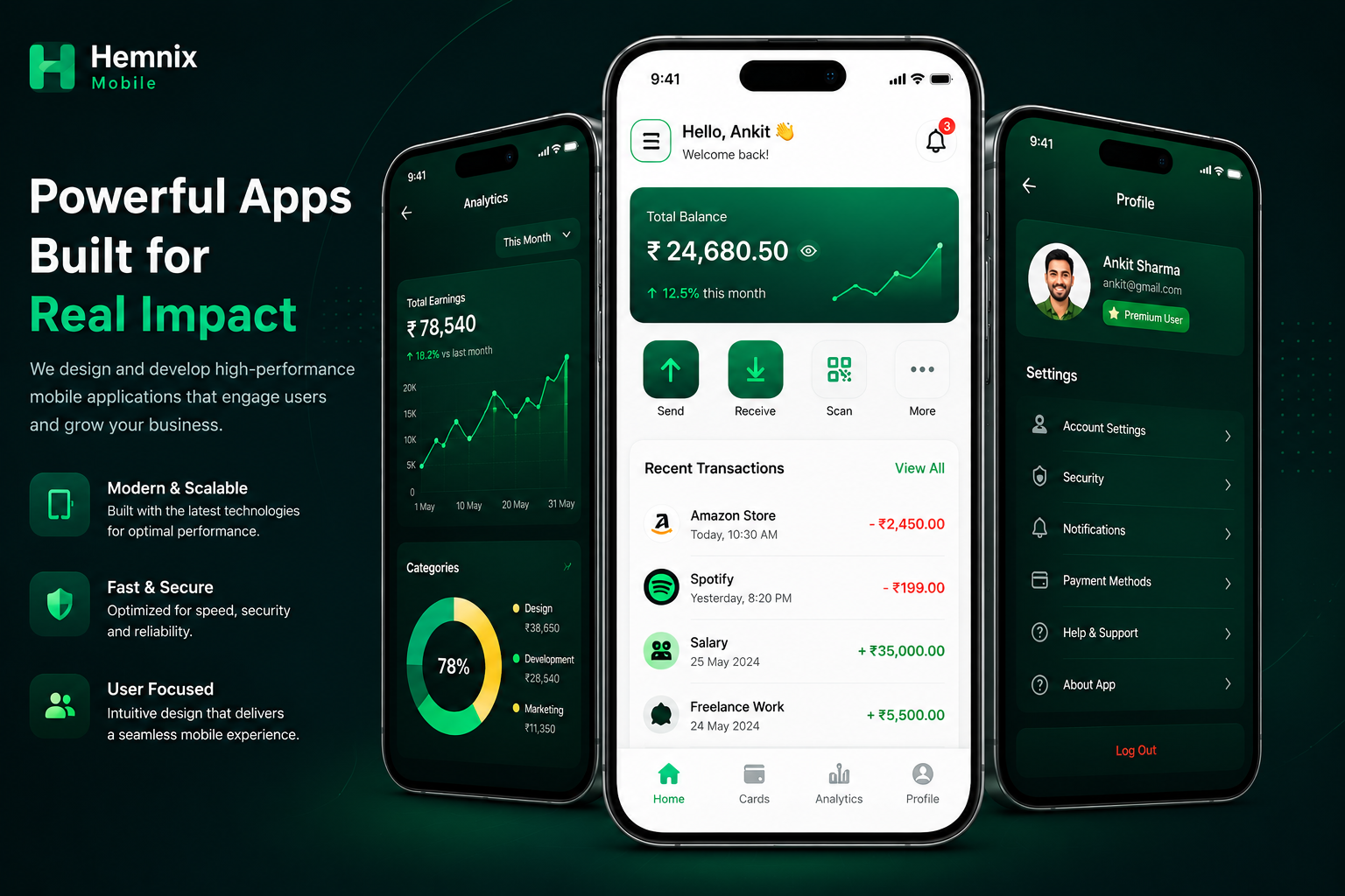 Mobile app development